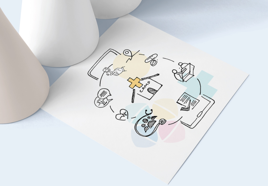 Infographic illustrations for Mobihealth | Greyphyte